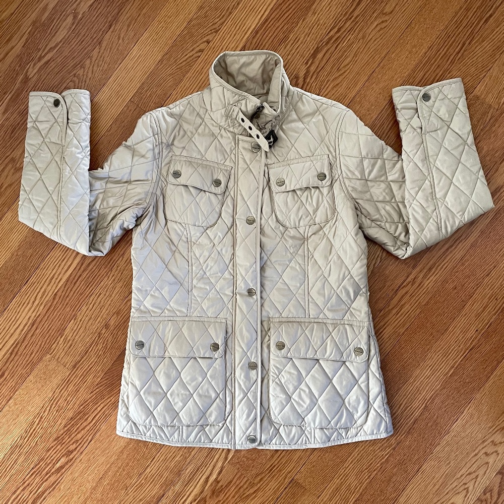 London Fog Heritage Women's Quilted Barn Jacket Sz: S